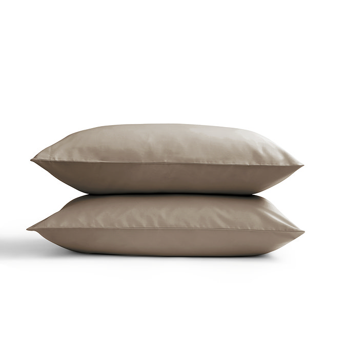 Classic Sateen Mushroom Pillowcase Pair image
