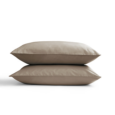 Classic Sateen Mushroom Pillowcase Pair image