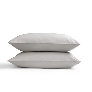 Classic Sateen Silver Grey Pillowcase Pair Image