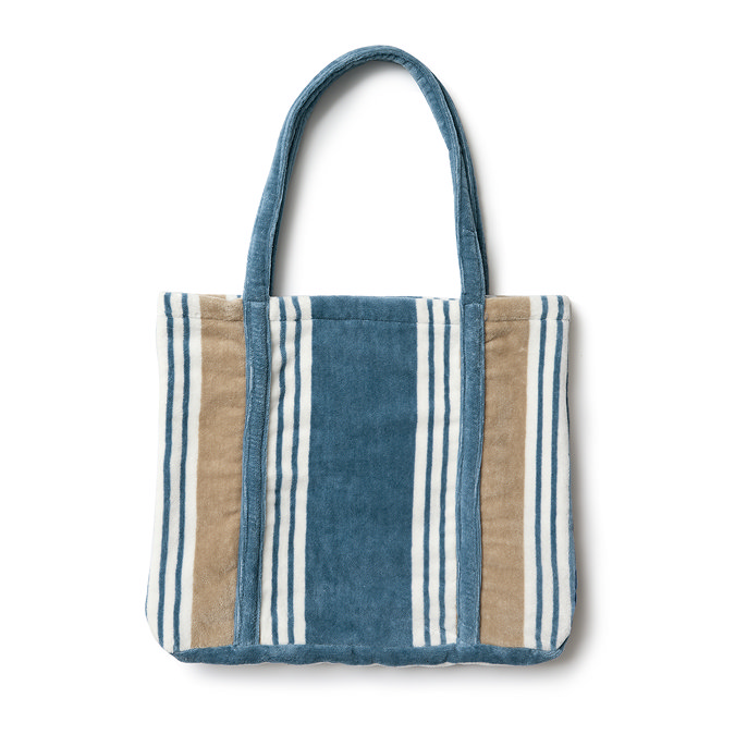 christy college beach bag in lagoon image