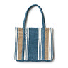 christy college beach bag in lagoon image