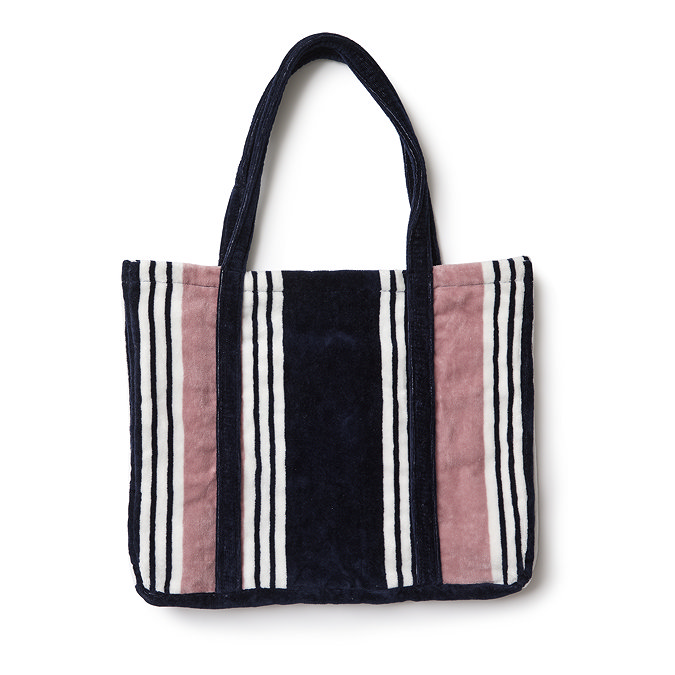Christy College beach bag in navy image