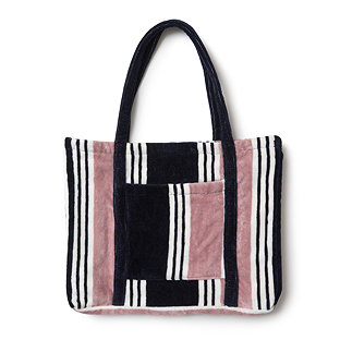 Christy College beach bag in navy image