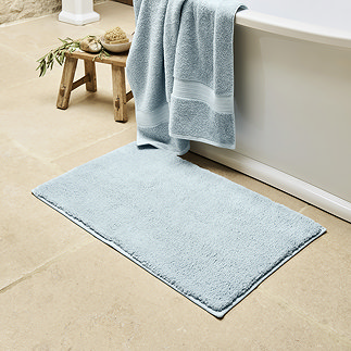 Soft Chambray Deep Pile Bath Mat image