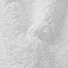 White Deep Pile Bath Mat image