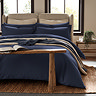 Christy navy duvet cover set image