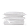 White flannel christy duvet set image