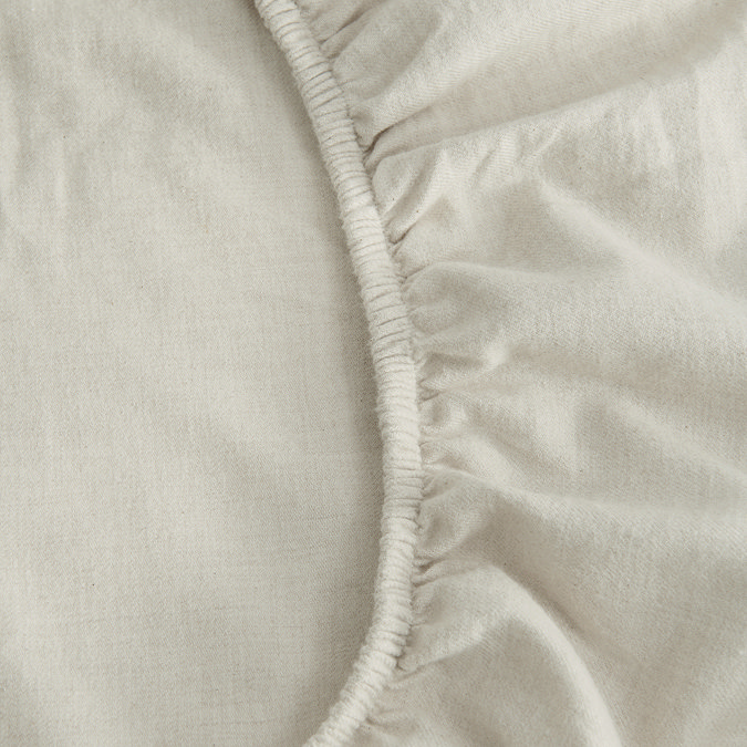 Christy oat fitted sheet image