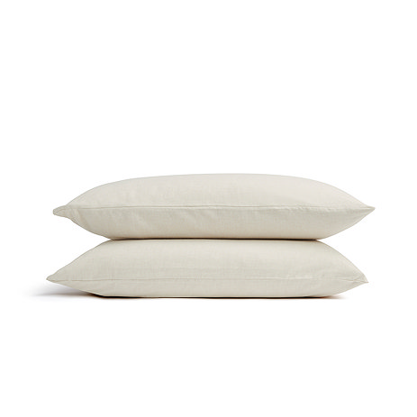 Christy flannel oat pillowcase image