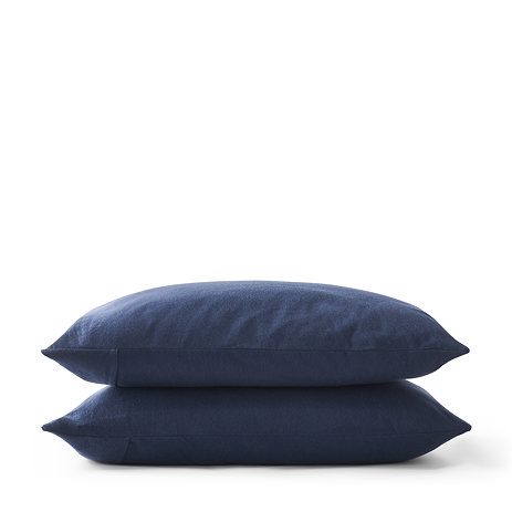 christy navy pillowcase pair image