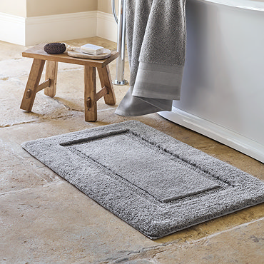 Opal Grey Indulge Bath Mat Image