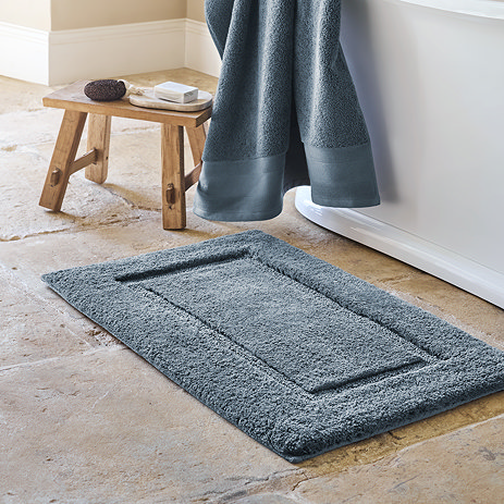 Slate Blue Indulge Bath Mat Image