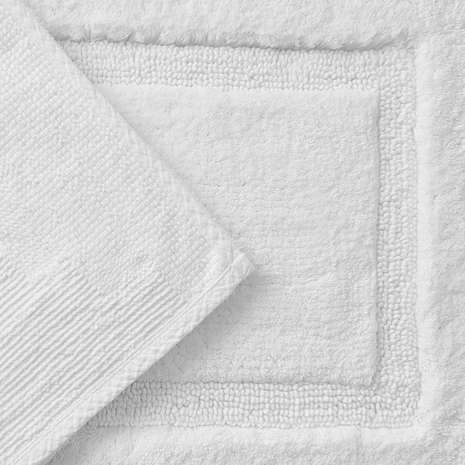 White Indulge Bath Mat image