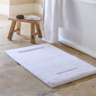 White Indulge Bath Mat image
