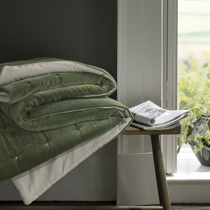 Christy olive jaipur throw