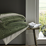 Christy olive jaipur throw