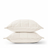 Laundered Cotton Pillowsham pair image Cream