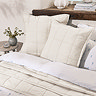 Laundered Cotton Pillowsham pair image Cream