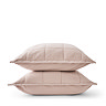 Laundered Cotton Sham Pink