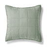 Laundered Cotton Sham Sage