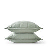 Laundered Cotton Sham Sage