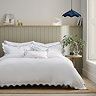 Indigo Lucerne Scallop duvet set image