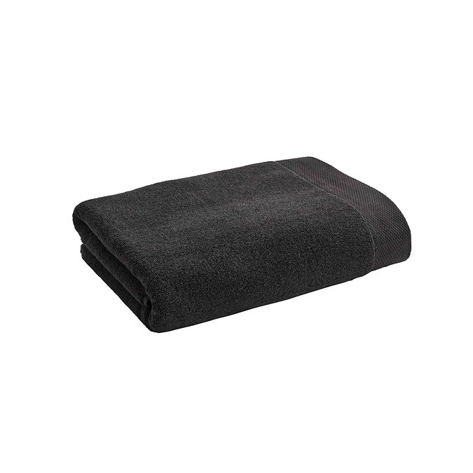 Luxe Black Towels Image
