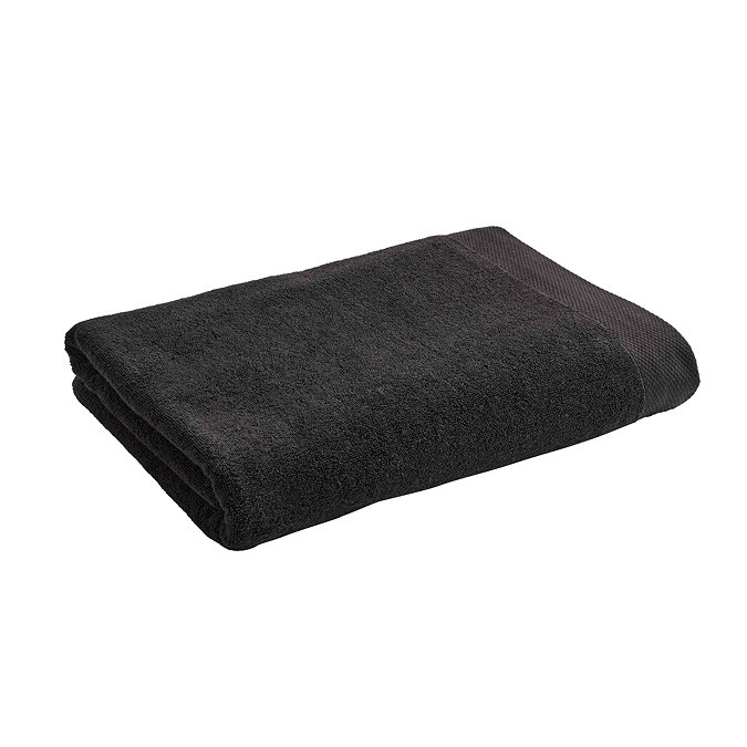 Luxe Black Towels Image