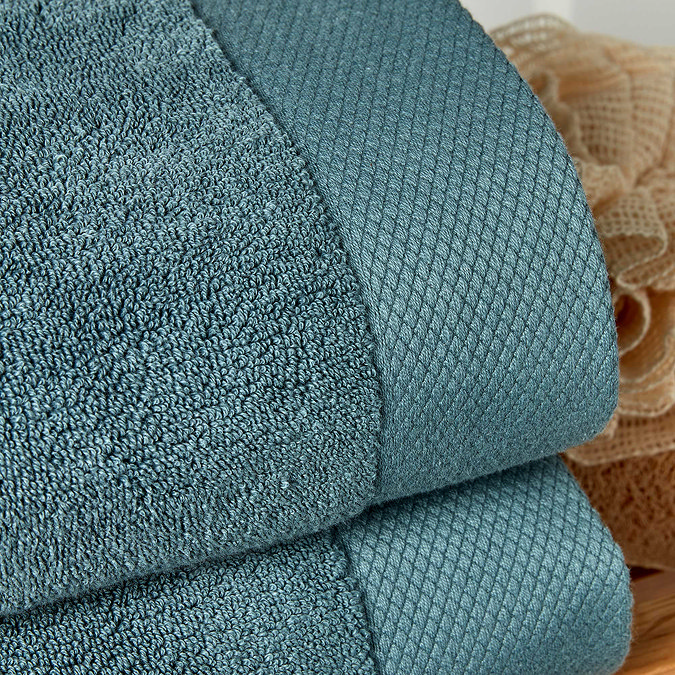 Luxe Denim Towel Image