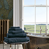 Luxe Navy Towels Image