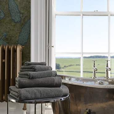 Luxe Soot Towels image