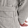 christy egyptian bath robe grey image