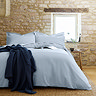 Pure Organic Blue Duvet Cover Set image