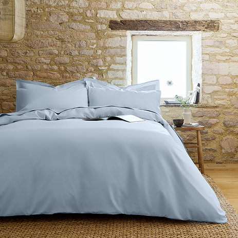 Pure Organic Blue Duvet Cover Set image