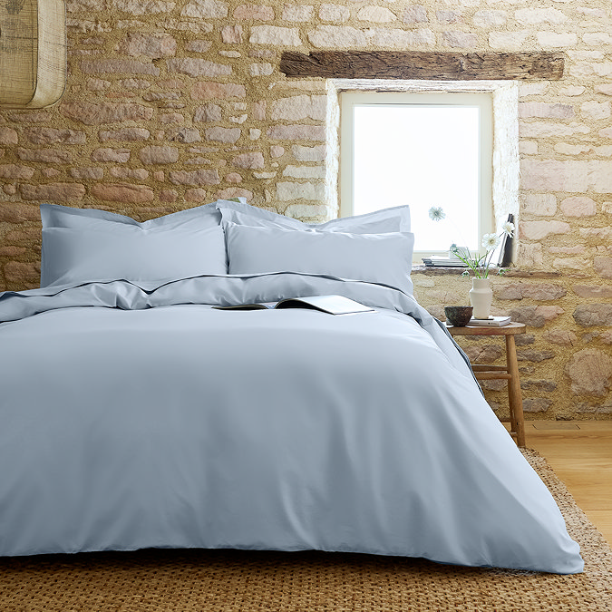 Pure Organic Blue Duvet Cover Set image