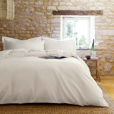 Pure Organic Ivory Duvet Cover Set image