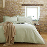 Pure Organic Sage duvet cover set image