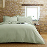 Pure Organic Sage duvet cover set image