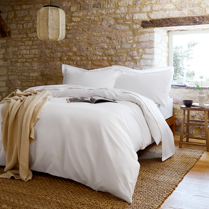 Pure Organic White Duvet Cover Set image