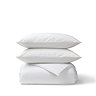pure organic white duvet set image