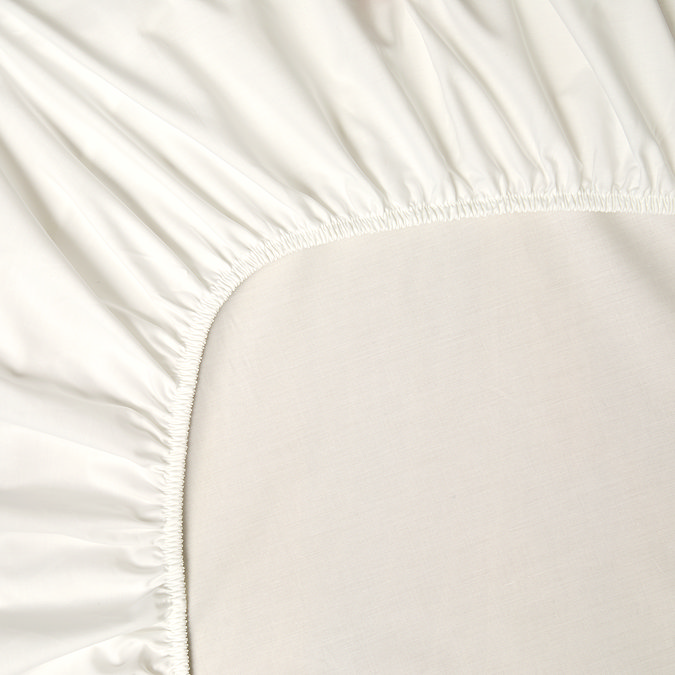 Pure Organic Ivory Fitted Sheet image