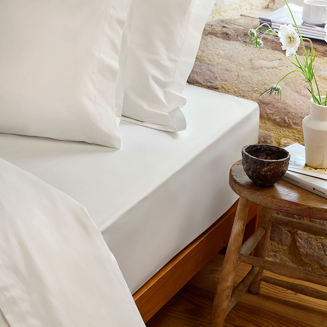 Pure Organic Ivory Fitted Sheet image