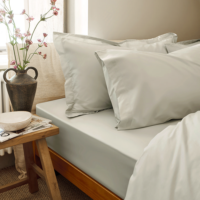 Pure Organic Pebble fitted sheet image