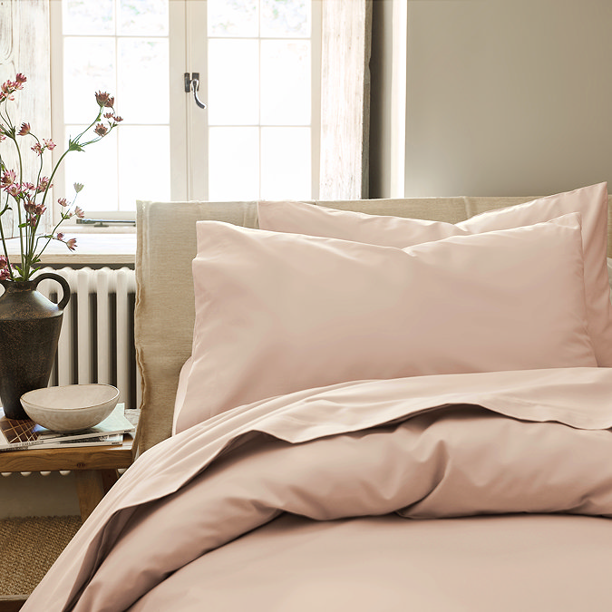 Powder Pink king pillowcase pair image