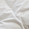 Pure organic white pillowcase pair image