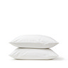 Pure organic white pillowcase pair image