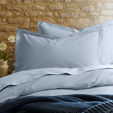 Oxford pillowcase pair bluev