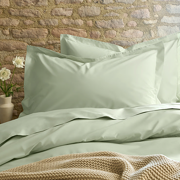 Sage oxford pillowcase pair image