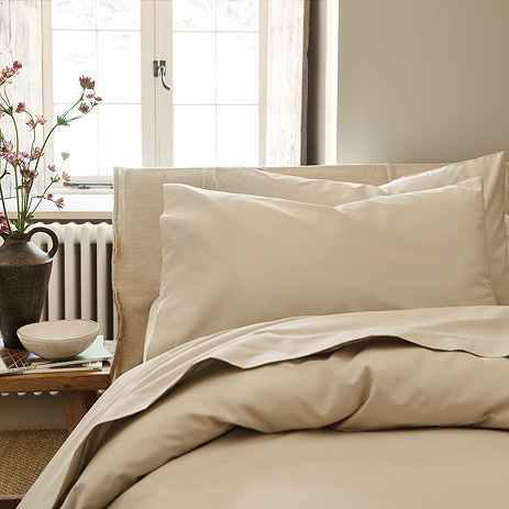 Hazelnut standard pillowcase pair image