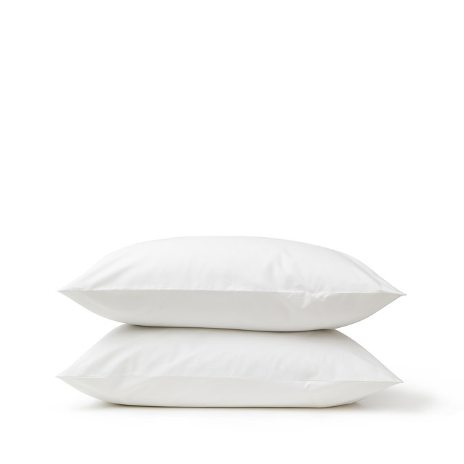 Standard pillowcase pair white image